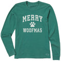 Women's Merry Woofmas Arch Long Sleeve Crusher Tee product image 1