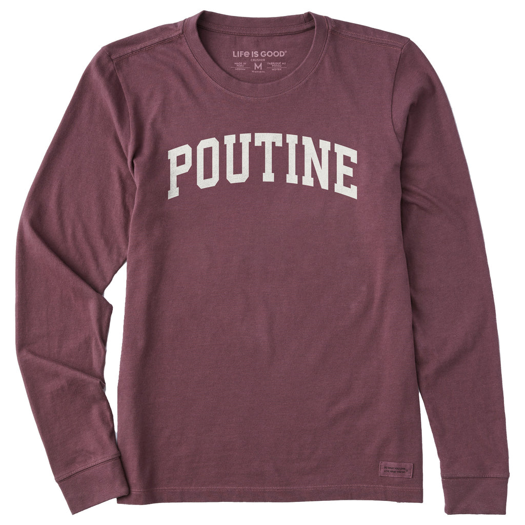 Women's Poutine Arch Long Sleeve Crusher Tee product image 1