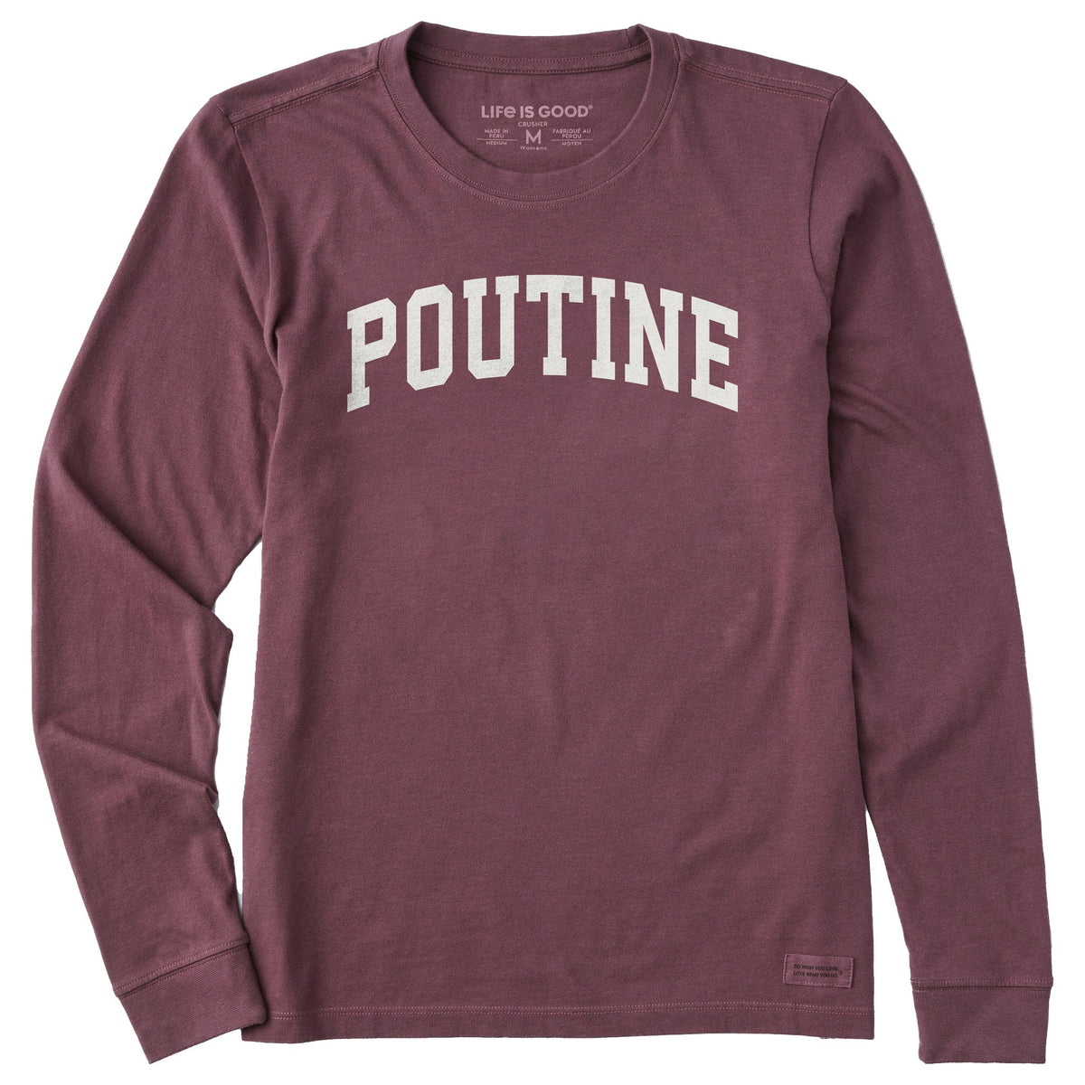 Women's Poutine Arch Long Sleeve Crusher Tee product image 1
