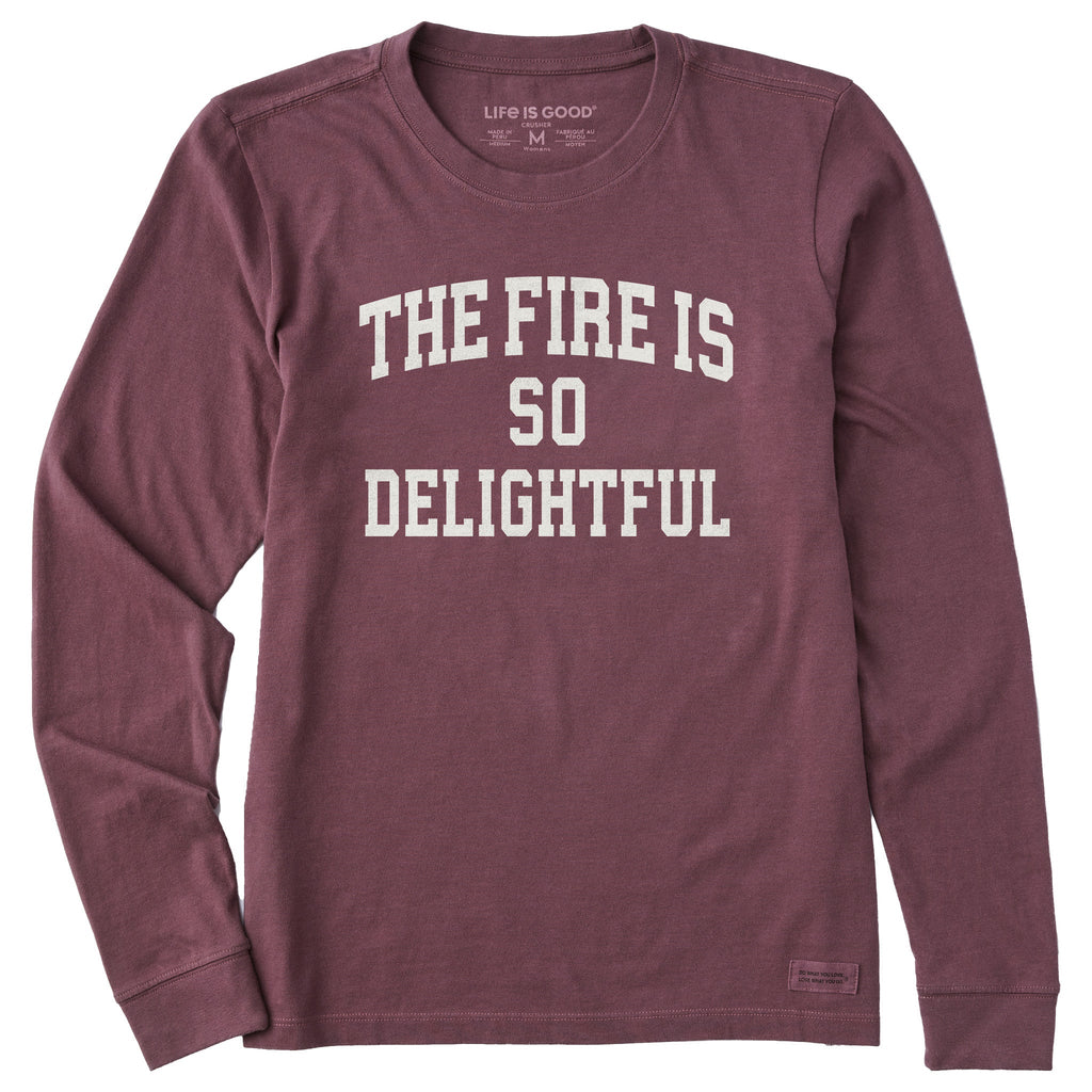 Women's The Fire is so Delightful Arch Long Sleeve Crusher product image 1