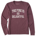 Women's The Fire is so Delightful Arch Long Sleeve Crusher product image 1