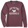 Women's Joy to the Squirrels Arch Long Sleeve Crusher Tee product image 1