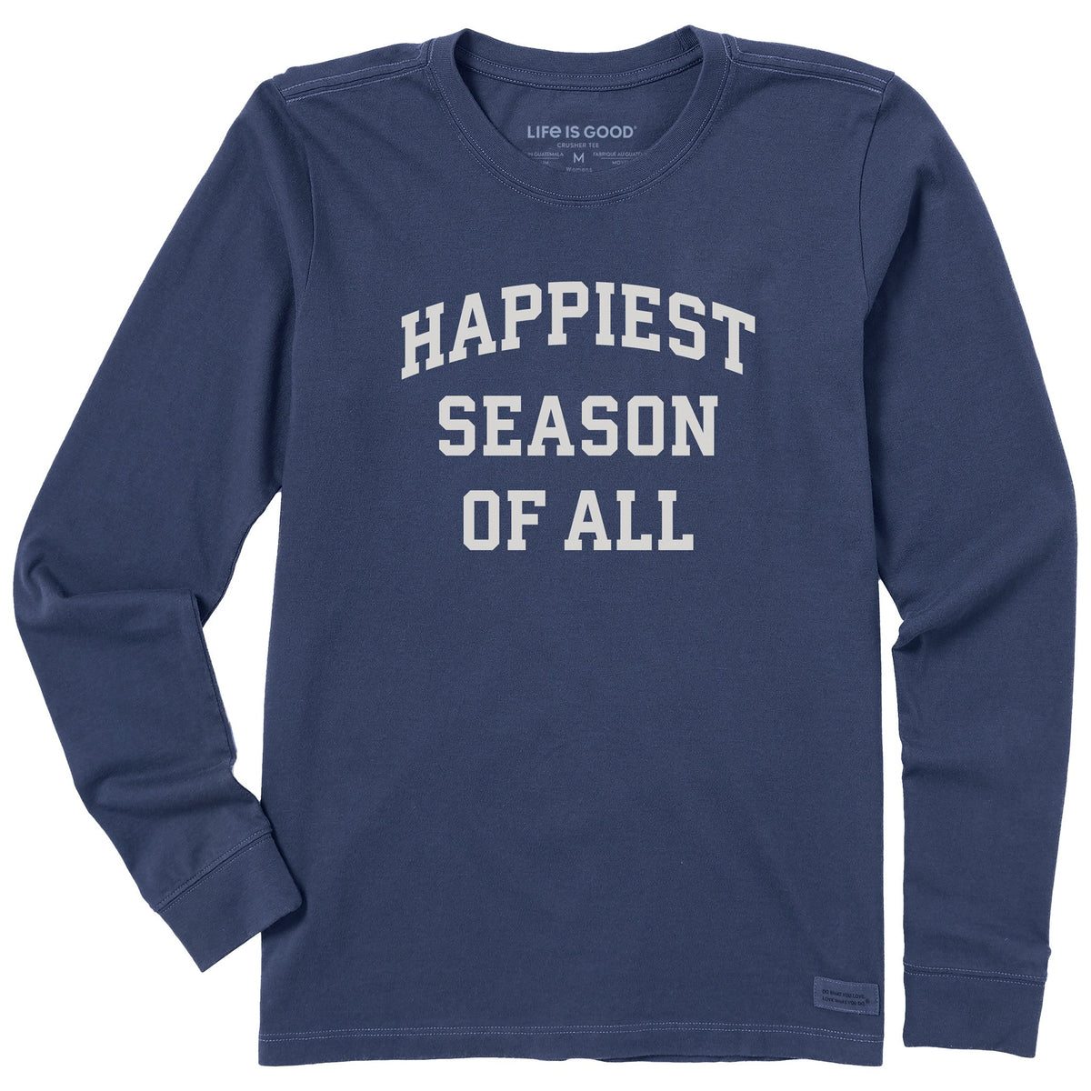 Women's Happiest Season of All Arch Long Sleeve Crusher Tee product image 1