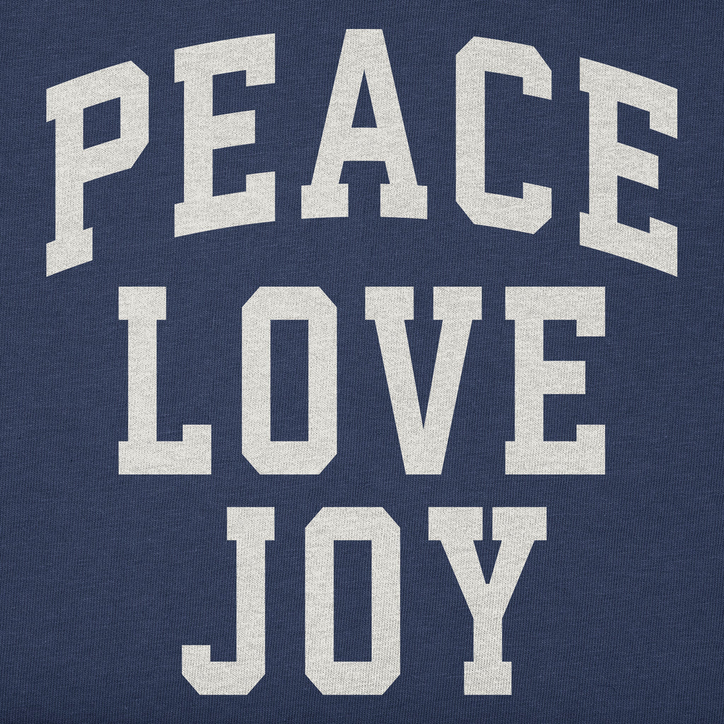 Women's Peace Love Joy Arch Long Sleeve Crusher Tee product image 2
