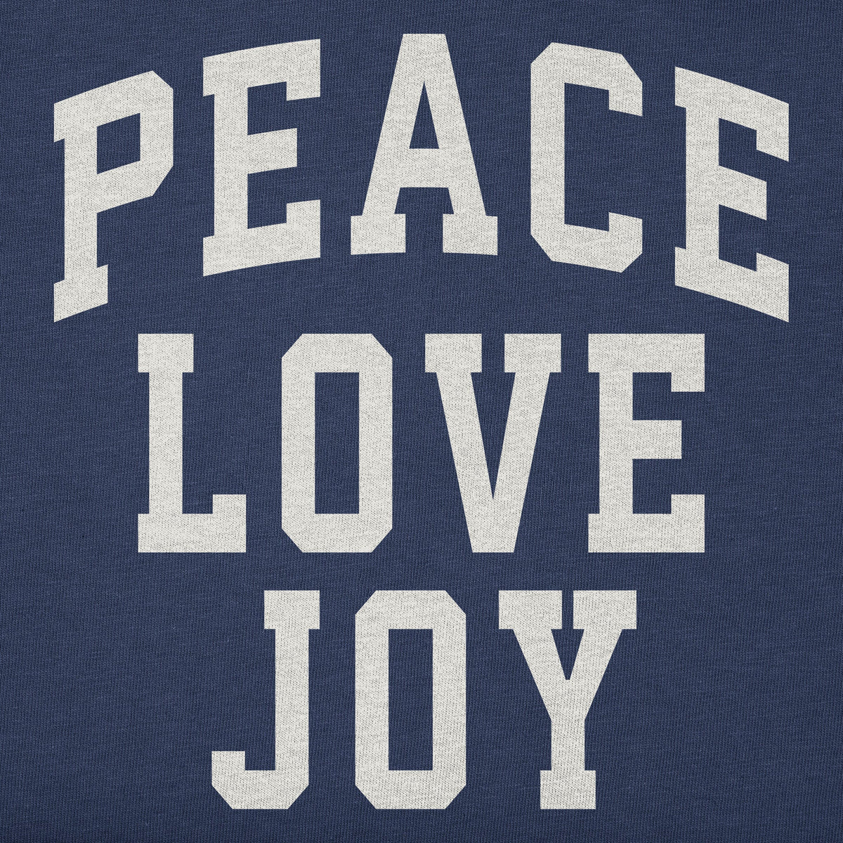 Women's Peace Love Joy Arch Long Sleeve Crusher Tee product image 2