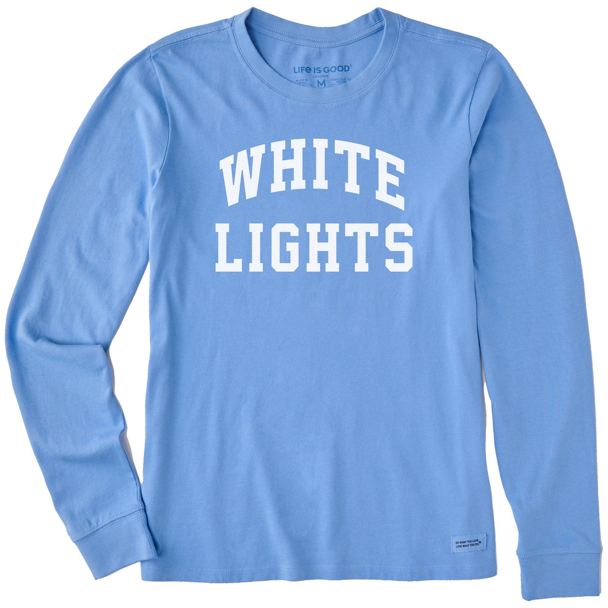 Women's White Lights Arch Long Sleeve Crusher Tee product image 1