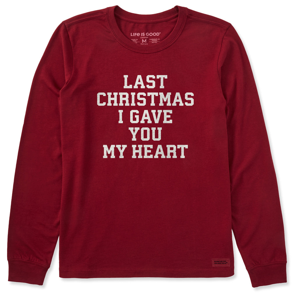 Women's Last Christmas Long Sleeve Crusher Tee product image 1