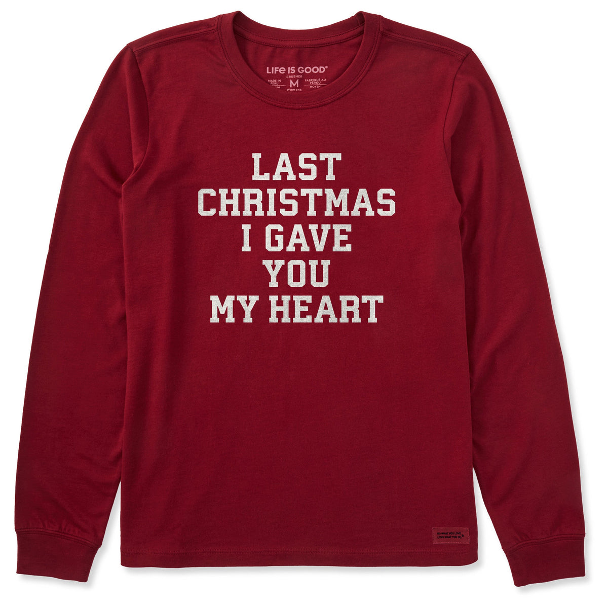 Women's Last Christmas Long Sleeve Crusher Tee product image 1