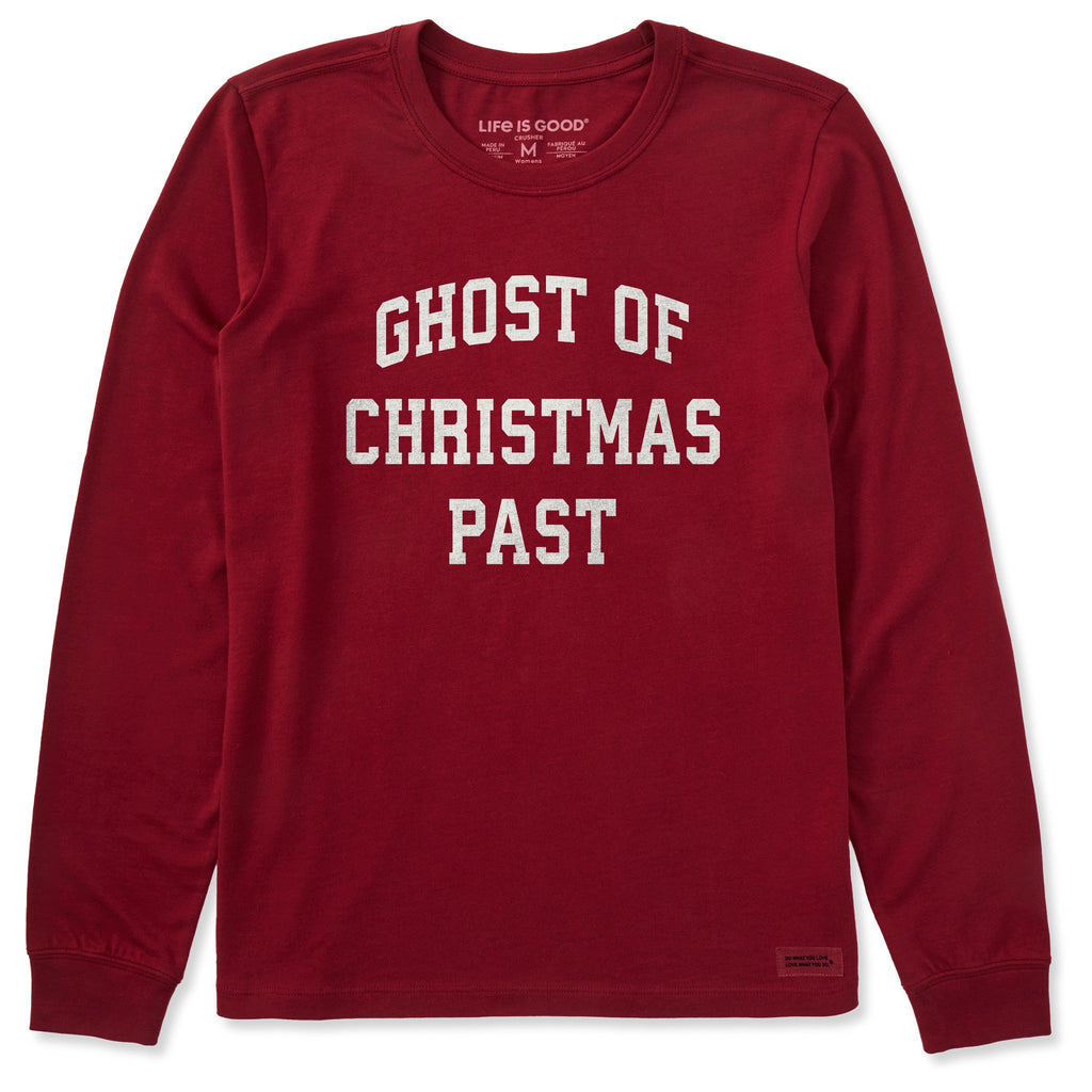 Women's Ghost of Christmas Past Arch Long Sleeve Crusher Tee product image 1