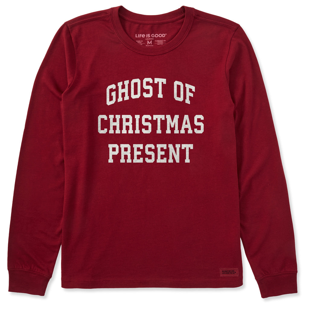 Women's Ghost of Christmas Present Arch Long Sleeve Crusher product image 1