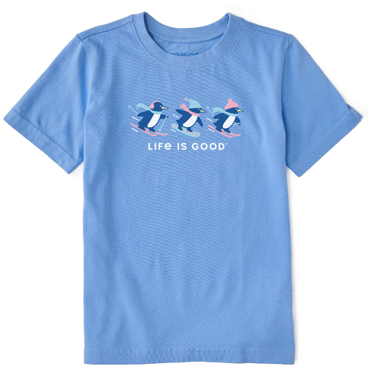 Kids Penguin Ski Trio Short Sleeve Crusher Tee product image 1
