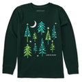Kids Sparkle Trees Medley Long Sleeve Crusher Tee product image 1