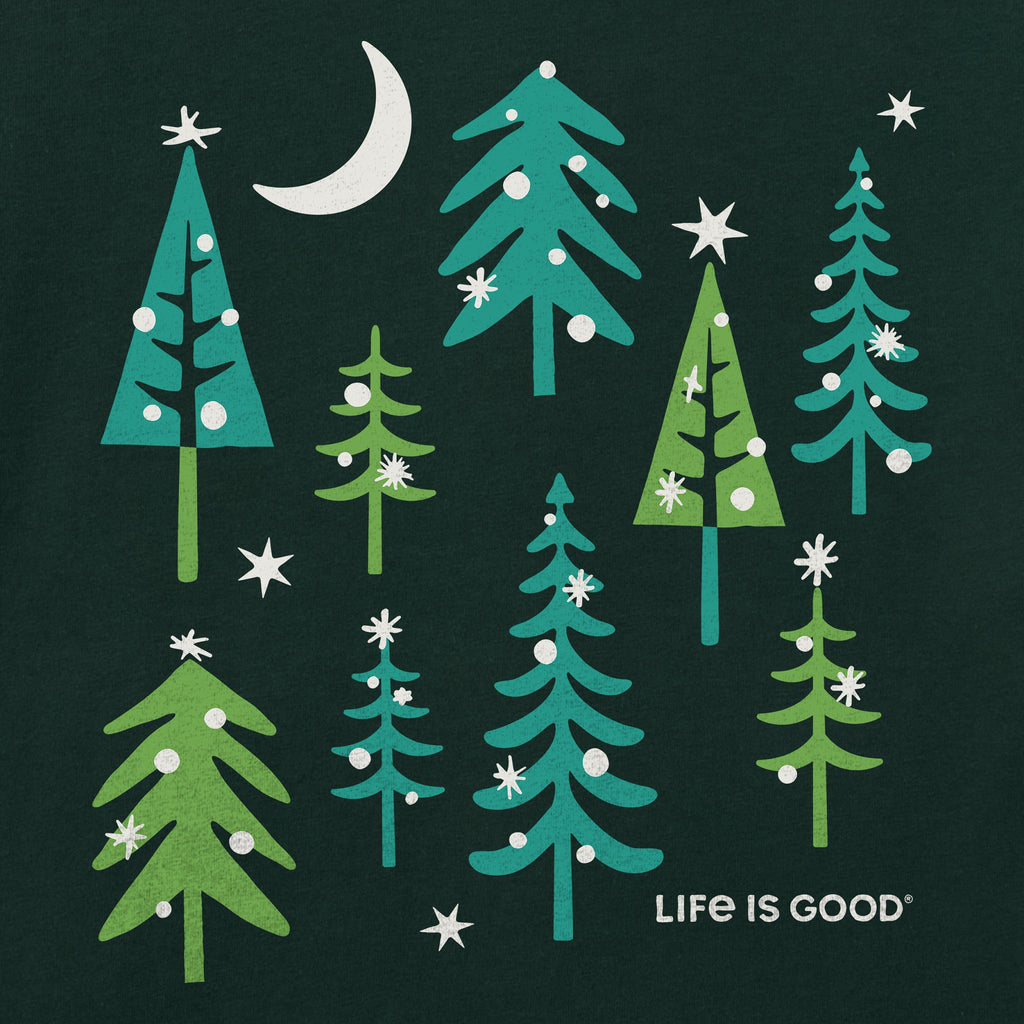 Kids Sparkle Trees Medley Long Sleeve Crusher Tee product image 2