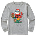 Kids Little Forest Santa Long Sleeve Crusher Tee product image 1