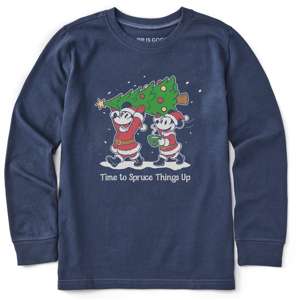 Kids Willie Time to Spruce Things Up Long Sleeve Crusher Tee product image 1