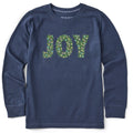 Kids Joy Sparkle Long Sleeve Crusher Tee product image 1
