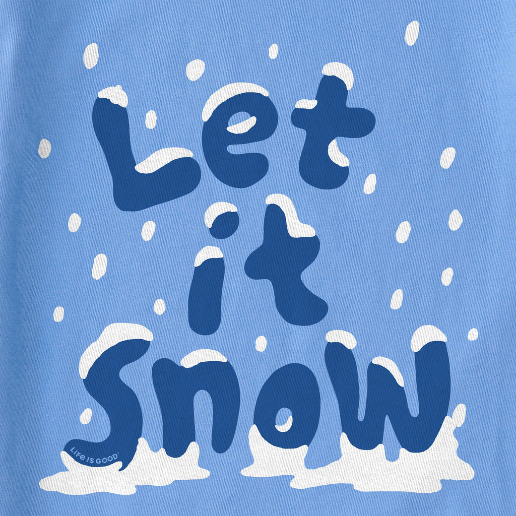 Kids Let it Snow Stack Long Sleeve Crusher Tee product image 2
