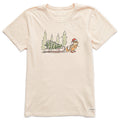 Women's Chipmunk Sled Short Sleeve Crusher Tee