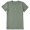 Women's Moose Cup Short Sleeve Crusher Tee