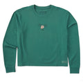 Women's Moose Cup Long Sleeve Crusher Boxy Tee