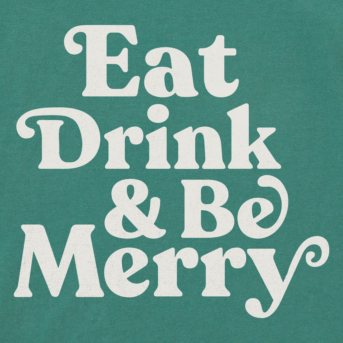 Women's Simple Eat Drink and Be Merry Long Sleeve Crusher product image 2