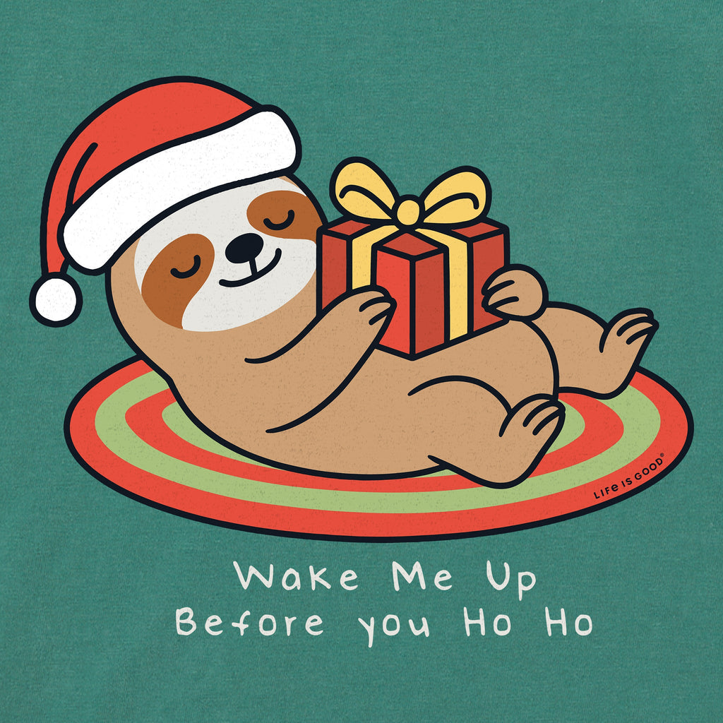 Women's Wake Me Up Before you Ho Ho Long Sleeve Crusher product image 2