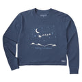 Women's Santa in the Sky Long Sleeve Crusher Boxy Tee product image 1
