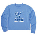 Women's Let it Snow Stack Long Sleeve Crusher Boxy Tee product image 1