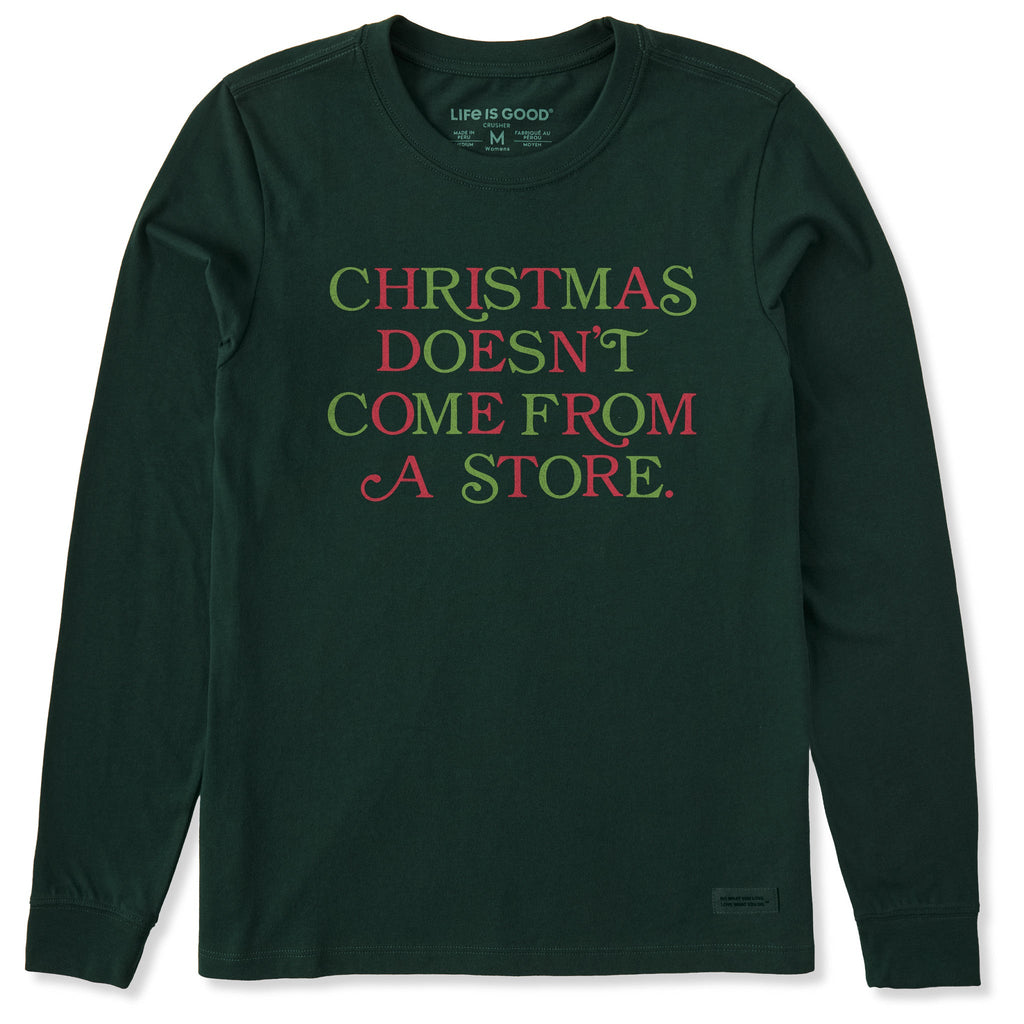 Women's Doesn't Come From a Store Long Sleeve Crusher Tee product image 1