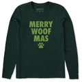 Women's Merry Woofmas Stack Long Sleeve Crusher Tee product image 1