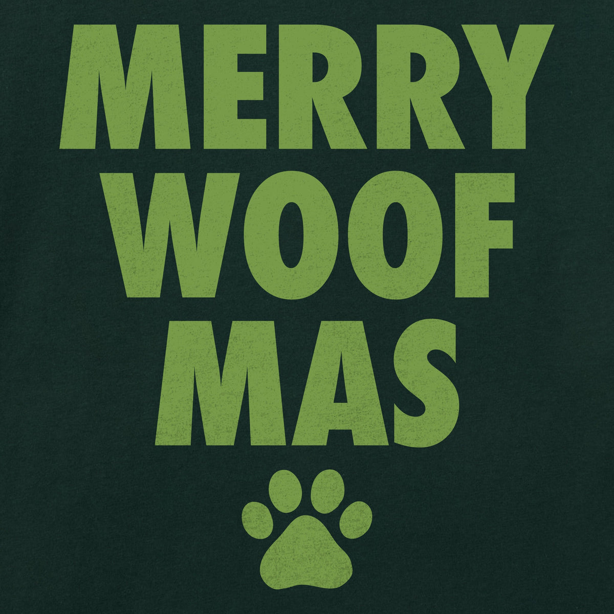 Women's Merry Woofmas Stack Long Sleeve Crusher Tee product image 2