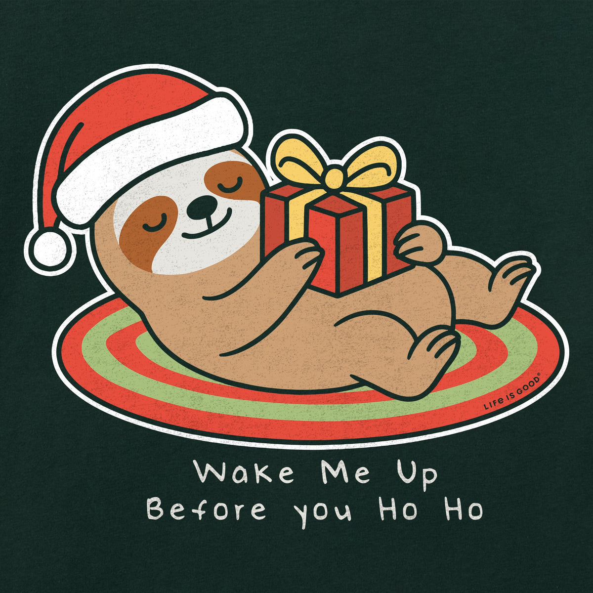 Women's Wake Me Up Before you Ho Ho Long Sleeve Crusher Tee product image 2