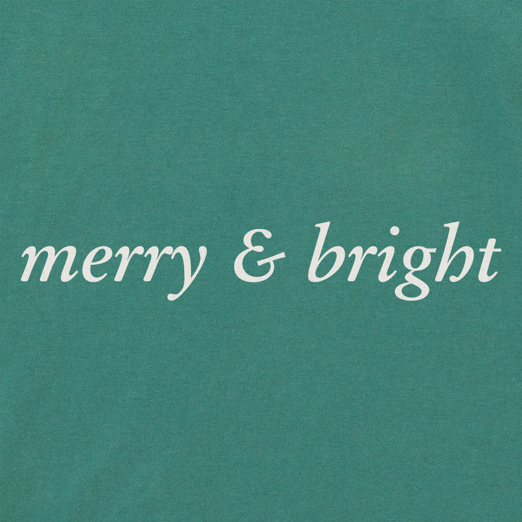 Women's Minimal Merry & Bright Long Sleeve Crusher Tee product image 2