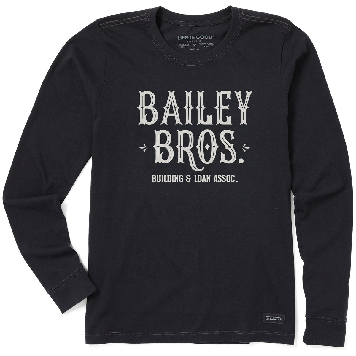 Women's Bailey Bros Official Long Sleeve Crusher Tee product image 1
