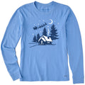Women's Warm Christmas Even Long Sleeve Crusher Tee product image 1