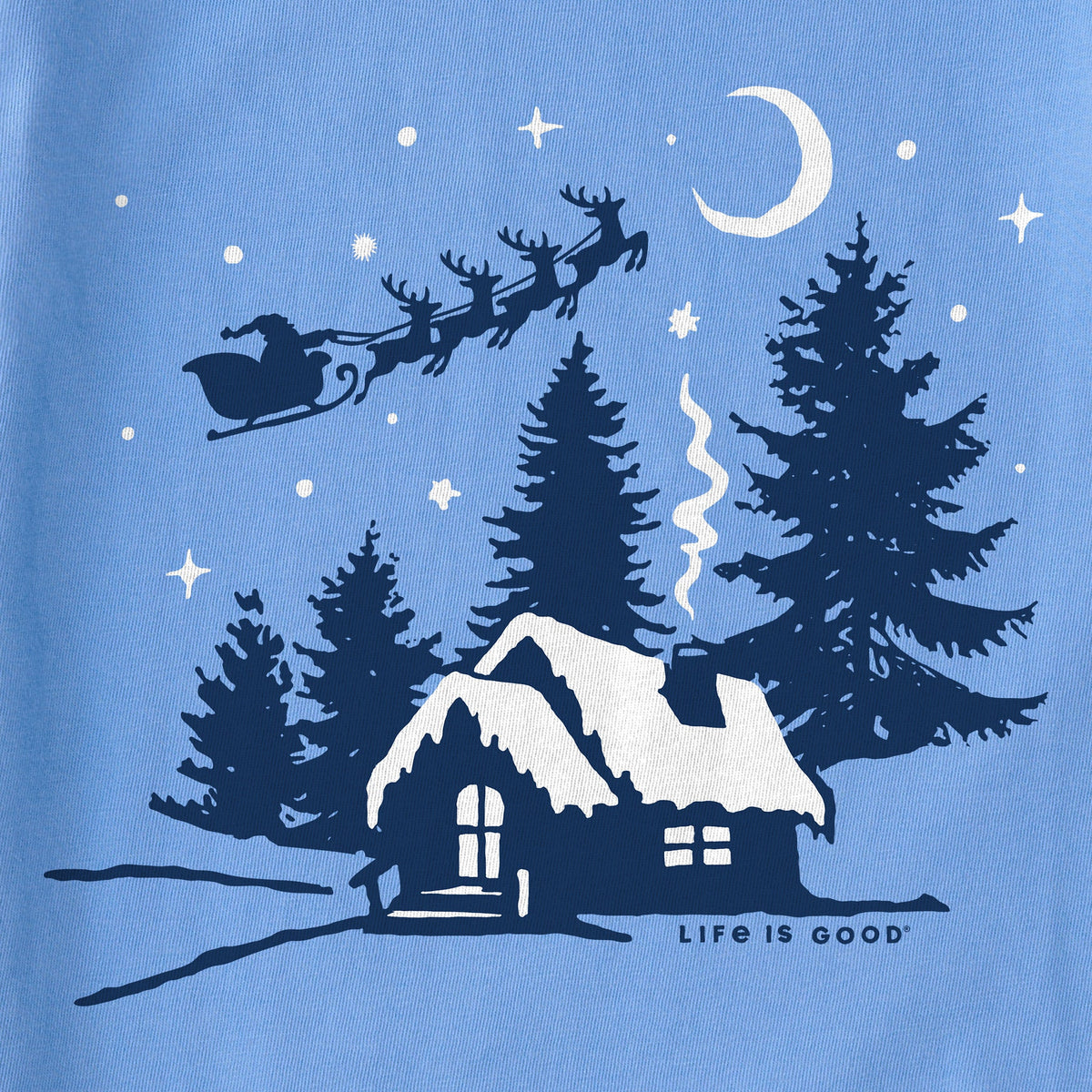 Women's Warm Christmas Even Long Sleeve Crusher Tee product image 2