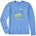 Women's Frozen Iguana Long Sleeve Crusher Tee product image 1
