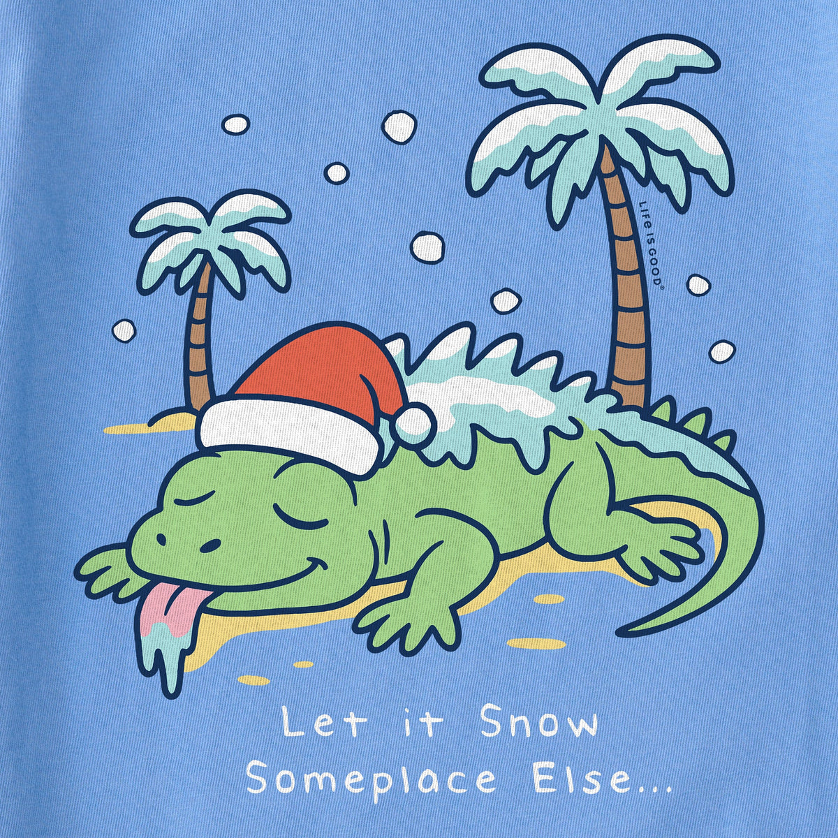 Women's Frozen Iguana Long Sleeve Crusher Tee product image 2