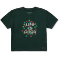 Women's Christmas Lights LIG Stack Short Sleeve Crusher product image 1