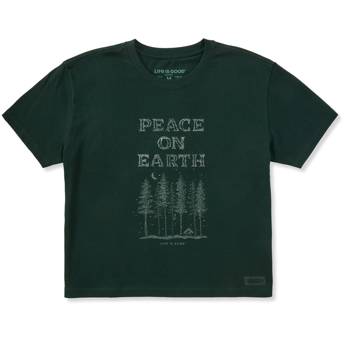 Women's Peace on Earth Tall Sparkle Short Sleeve Crusher product image 1