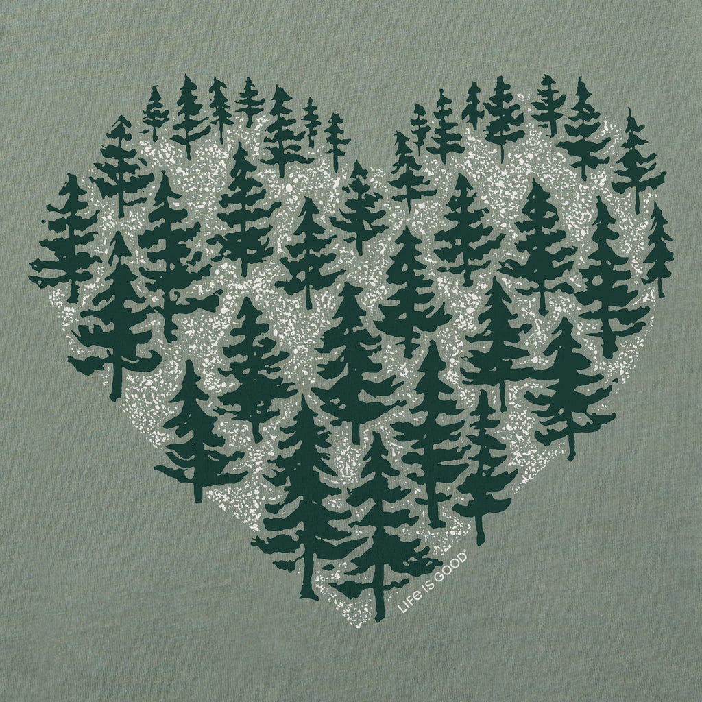 Women's Forest Heart Short Sleeve Crusher Boxy Tee product image 2