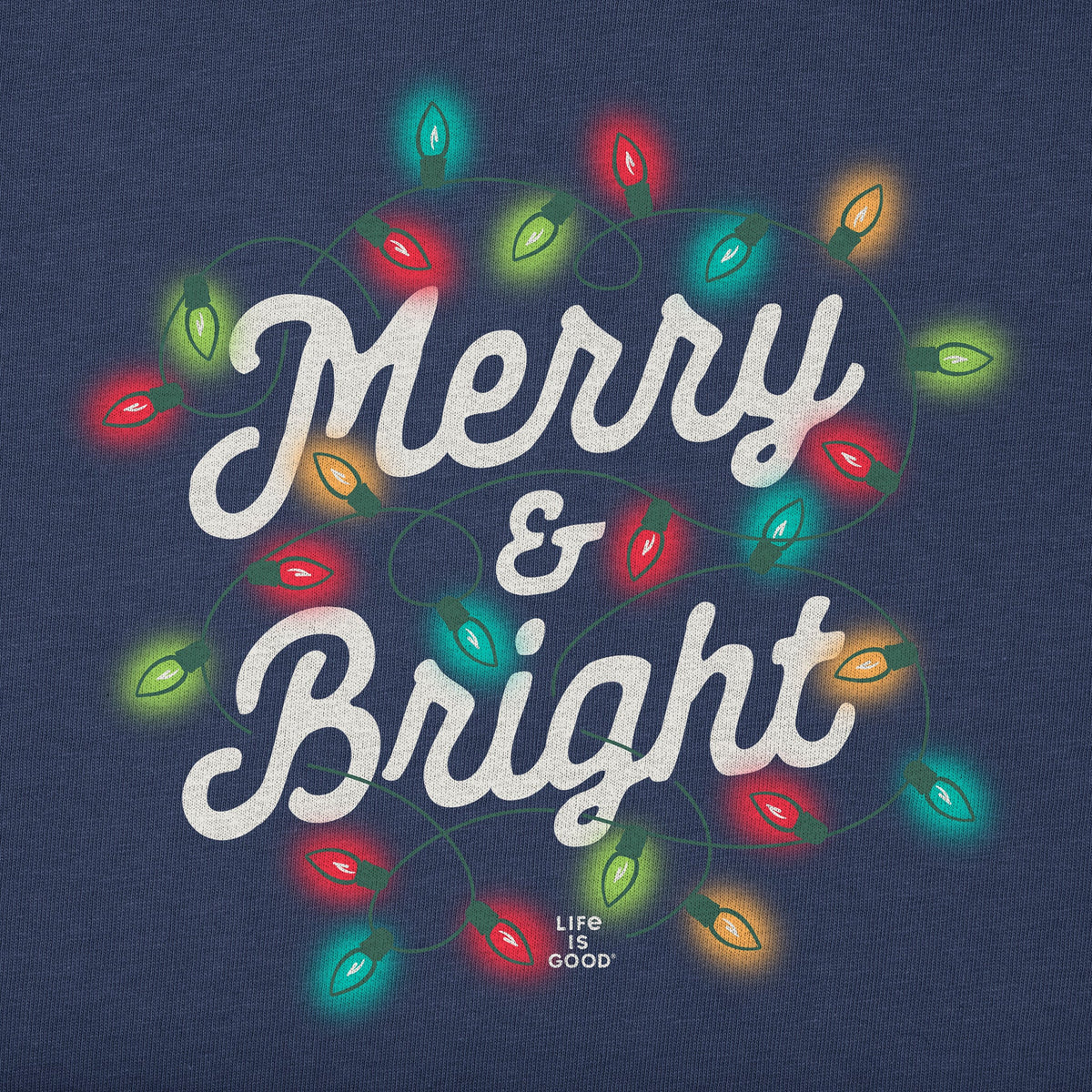 Women's Merry & Bright Lights Short Sleeve Crusher Boxy Tee product image 2