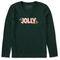 Women's Jolly with Holly Long Sleeve Crusher Vee product image 1