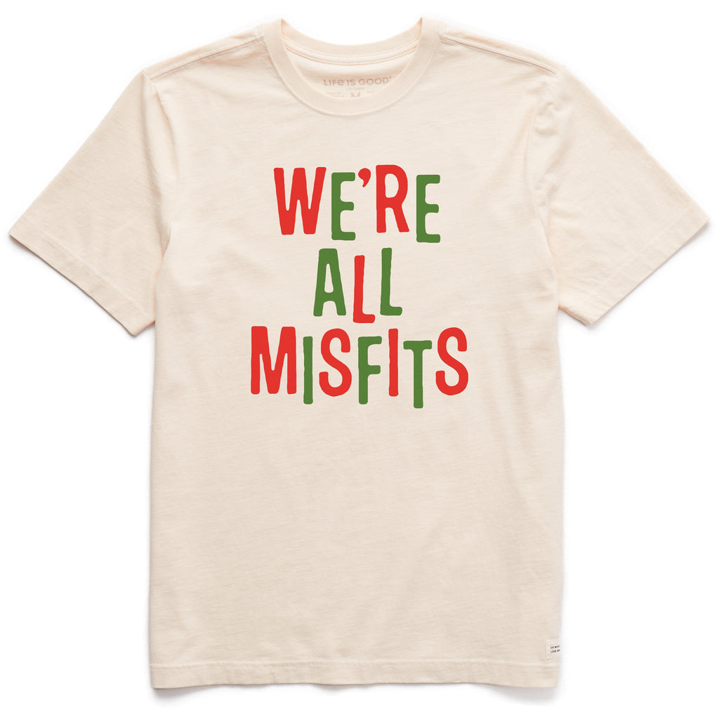 Men's We're All Misfits Jumbled Short Sleeve Crusher Tee product image 1