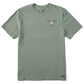 Men's Moose Cup Short Sleeve Crusher Tee