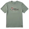 Men's Christmas Cod Short Sleeve Crusher Tee