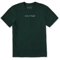 Men's Minimal Merry & Bright Short Sleeve Crusher Tee product image 1