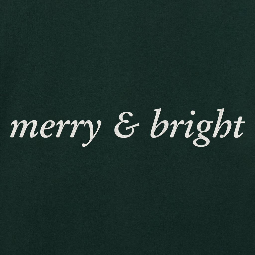 Men's Minimal Merry & Bright Short Sleeve Crusher Tee product image 2