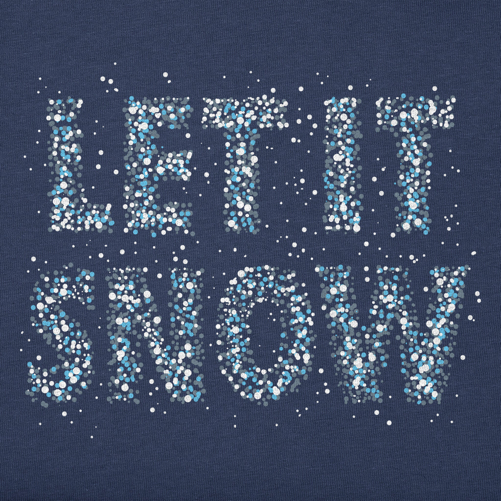 Toddler Let it Snow Sparkle Short Sleeve Crusher Tee product image 4