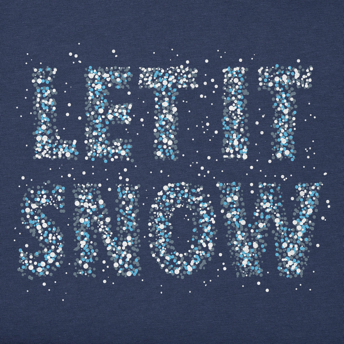 Toddler Let it Snow Sparkle Short Sleeve Crusher Tee product image 4